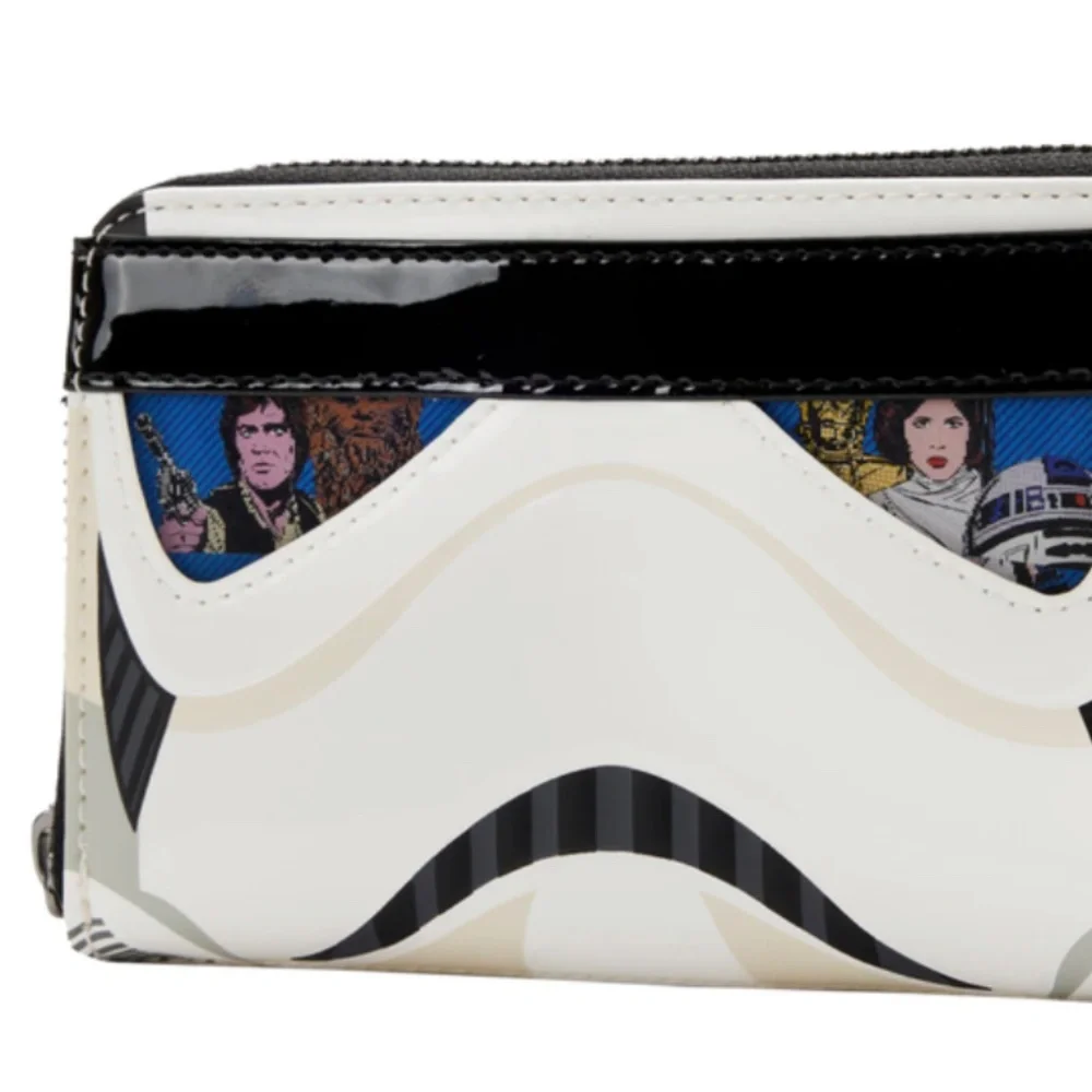 Loungefly Star Wars Stormtrooper Lenticular Cosplay Mini Backpack and Wallet‎